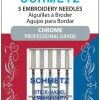 Schmetz Chrome Embroidery Needles 75/11