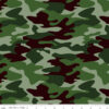 Nobody Fights Alone Camo Green - Riley Blake Designs