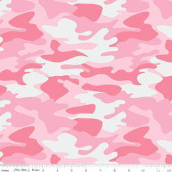 Nobody Fights Alone Camo Pink - Riley Blake Fabrics