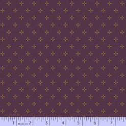 Purple Plum Buckle - Marcus Fabric