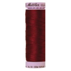 Mettler Silk Finish Cotton - 50wt - 164yd - Cranberry