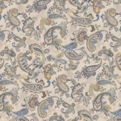 Blue Main Paisley