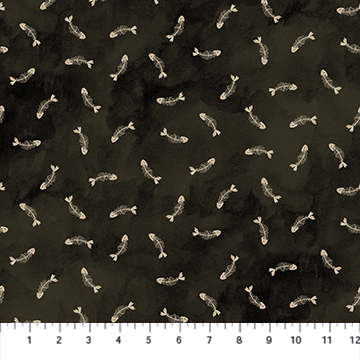 Marcel - Fish Bones - Figo Fabrics