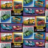 Multi Nascar Racing Blocks - Camelot Fabrics