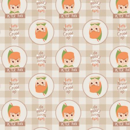 Peter Pan Plaid - Beige - Camelot Fabrics