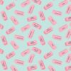 Teachers Rule Collection Light Blue Erasers - Camelot Fabric