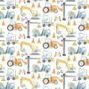 White Construction Equipment - dear Stella