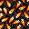 Flaming Soccer Balls