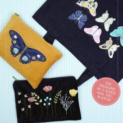 Kimberbell Blossoms & Butterflies Machine Embroidery Designs KD598