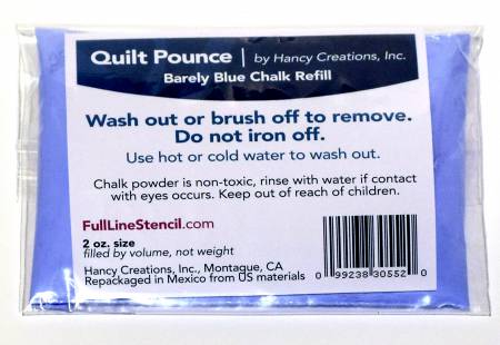 Pounce Pad Chalk Powder Refill - Blue