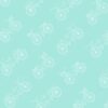 Vintage Boardwalk-Diagonal Bicycles Teal