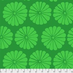 Damask Flower - Lime