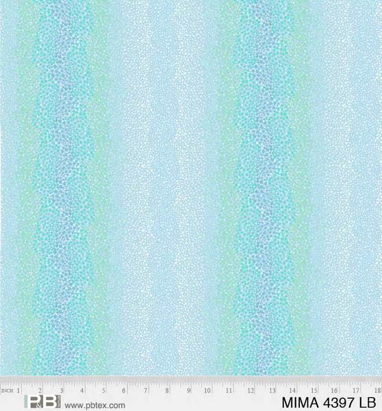 Mindful Mandalas Ombre Dot - 108" Blue