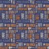 Rock On Concert Slang Words on Navy