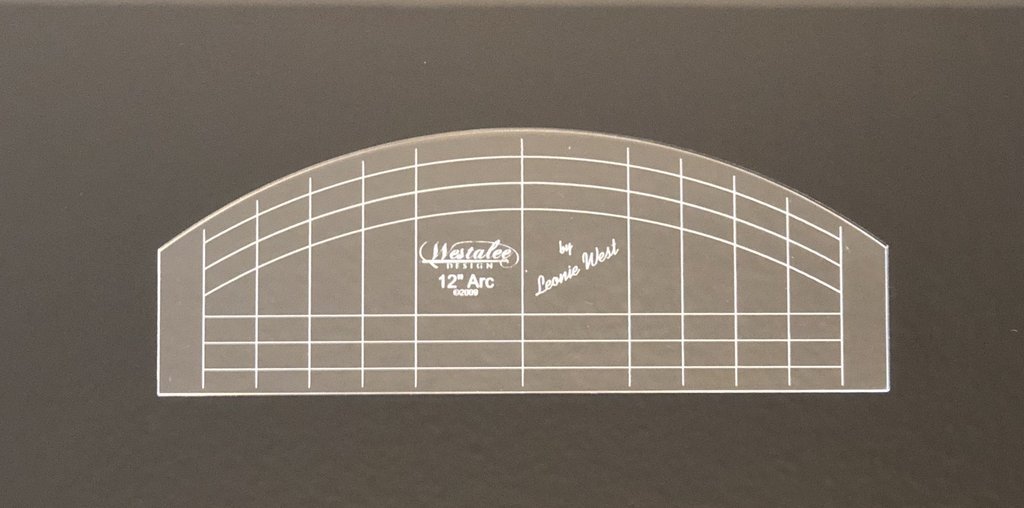 Westalee 12" Arc Template Low Shank