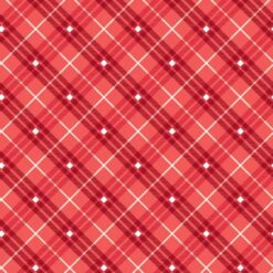Gnome for the Holiday Plaid Rose