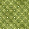 Gnome for the Holidays Plaid - Green