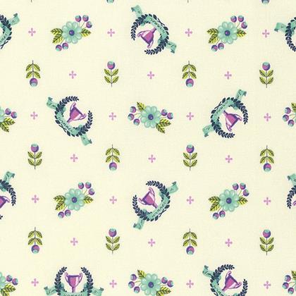 Tula Pink Slow & Steady Winner's Circle Blue Raspberry
