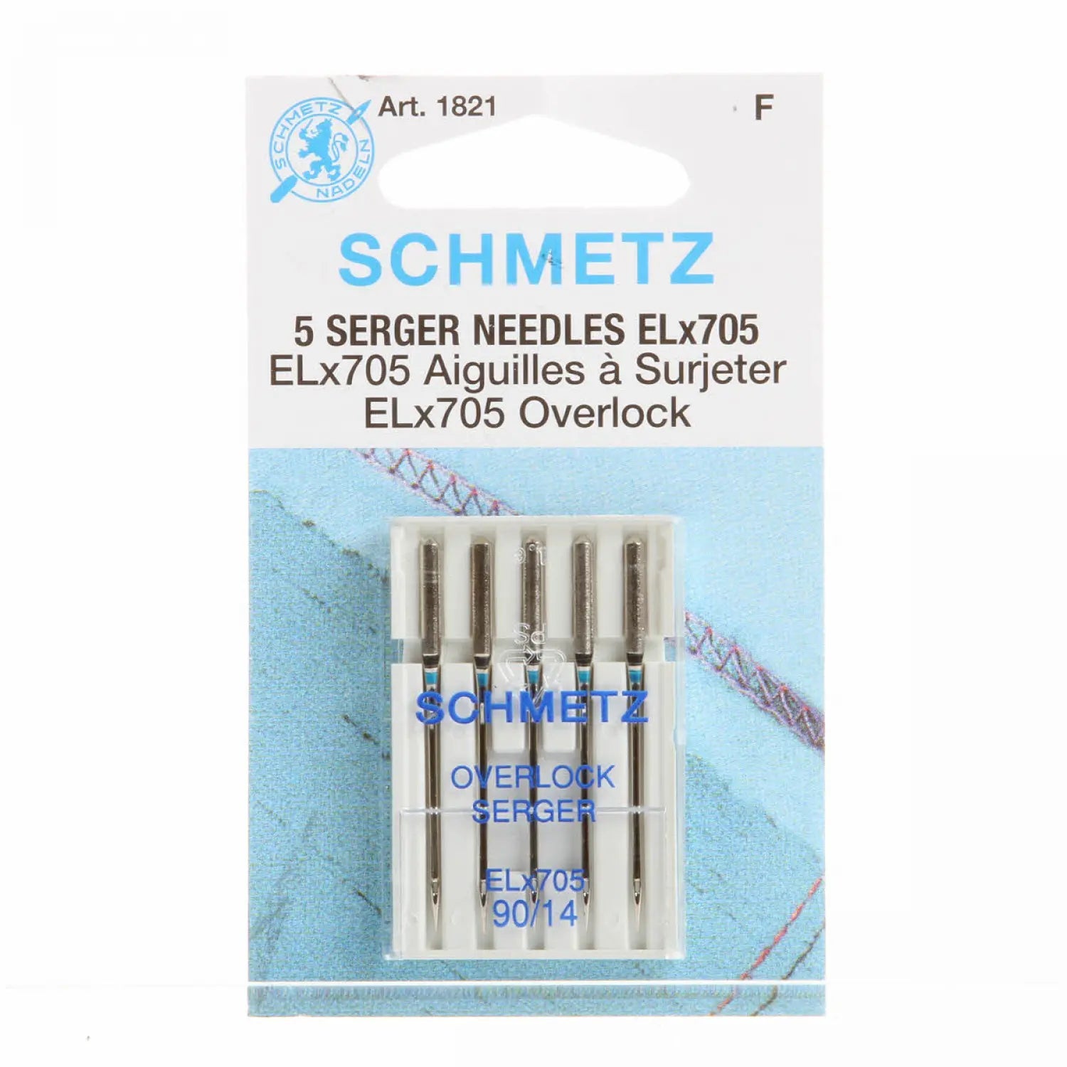 Schmetz ELX705 Machine Needle14/90 SERGER
