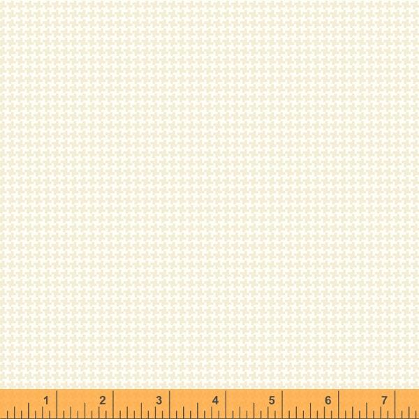 French Vanilla Lindn Houndstooth