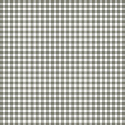 Beautiful Basics - Grey and White Gingham Check