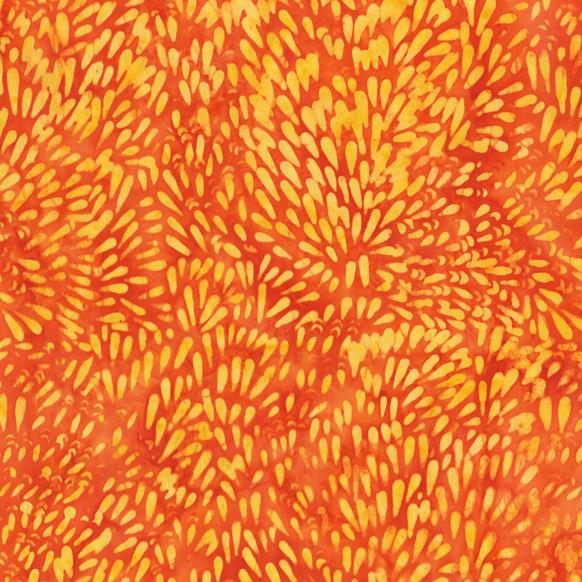 Delight Batik Orange Rain