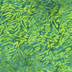 Delight Batik Teal Scribbles