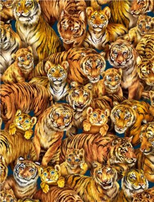 Jangala Tigers Allover Gold