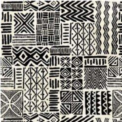 Kenya Primitive Geo Black