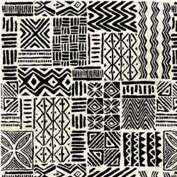 Kenya Primitive Geo Black