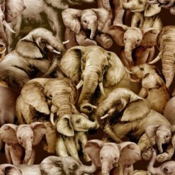 Jangala Elephants Brown
