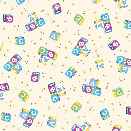 Lil' Buddies - ABC Blocks Tan