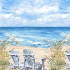 Ocean Breeze Multi Beach 24"Panel