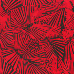 Scarlet Palm Batik
