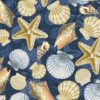 Varied Coastal Shells Blue