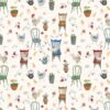 Cream Country Chickens On Chairs
