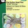 Flat Button Head Pins Dritz