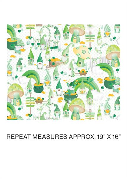 Lucky Gnome Scenic White/Green