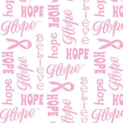 Hopeful Text-White - Island Batik