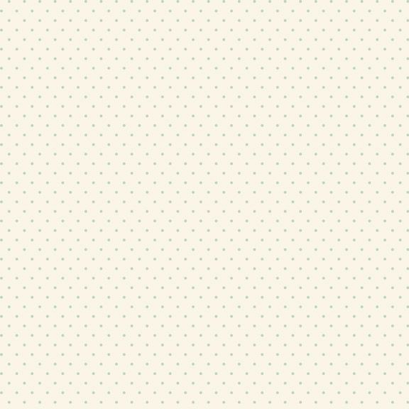 Words of Wisdom - Dots Cream Blue