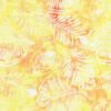 Daisy Fern Leaves In Dots Batik - Tonga Chiffon