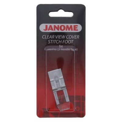 Clear View Cover Stitch Foot 3 Needle
