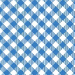 Blueberry Hill Gingham Blue White