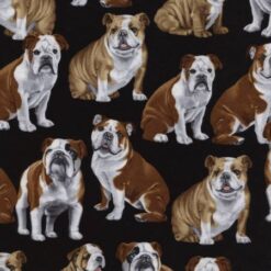 Bulldogs Fabric