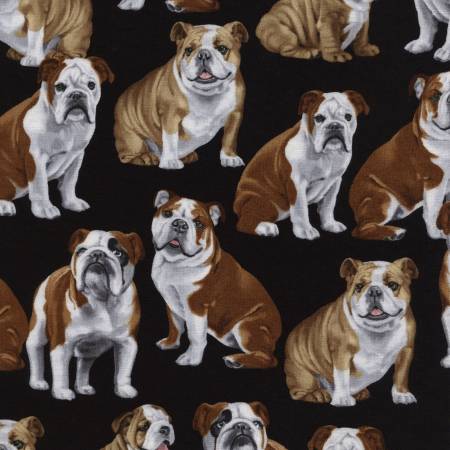 Bulldogs Fabric