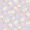 Florets with Gold - Lavendar