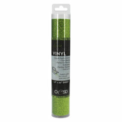 Luxe Sparkle Vinyl - OESD - Grass Green