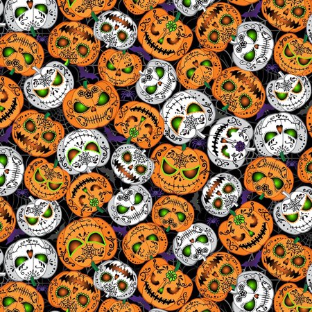 Glow in the Dark Spooky Jack O Lanterns