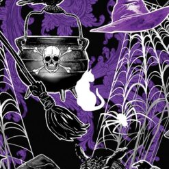 Glow in the Dark Fright Night Purple/Black