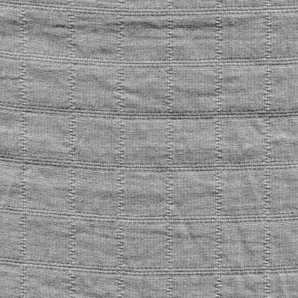 KOKKA W Cotton Gauze Jacquard - Grey